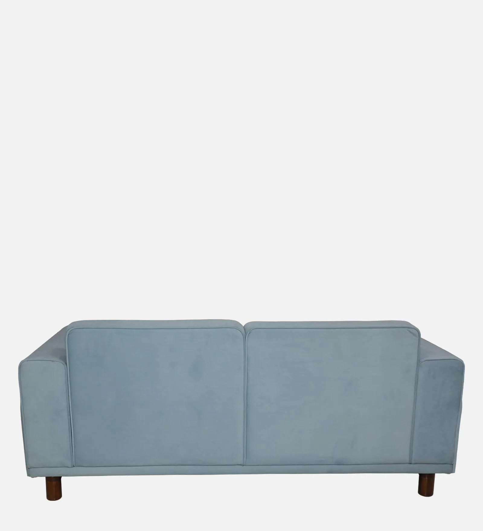 Venessa Fabric 3 Seater Sofa In Blue Color - Image 2